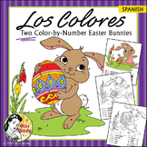 Spanish - Easter Spanish Colors Color by Number Easter Bun