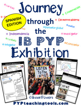 Preview of Spanish Edition IB PYP Exhibition Planning Journal - A Complete Resource