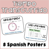 Spanish Elapsed Time Strategy and Vocabulary Posters | Tie