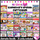 Spanish Elementary Curriculum BUNDLE ~ 24+ weeks of Elemen