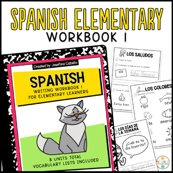 Preview of Spanish Elementary Workbook 1