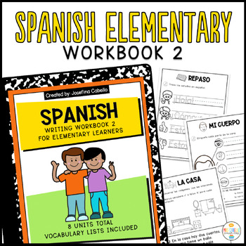 Preview of Spanish Elementary Workbook 2