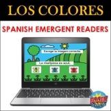 Spanish Emergent Readers BOOM CARDS: Los Colores (Spanish Colors)