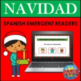 Spanish Emergent Readers BOOM CARDS: NAVIDAD (Spanish Christmas)