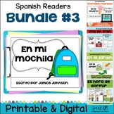 Spanish Emergent Readers Bundled Set 3 - español