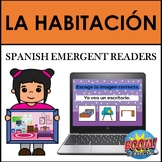 Spanish Emergent Readers:  LA HABITACIÓN VOCABULARY (BOOM CARDS)
