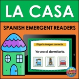 Spanish Emergent Readers: Las Partes de la Casa BOOM CARDS