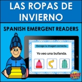 Spanish Emergent Readers: Las Ropas de Invierno (Vocabular