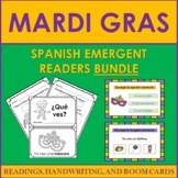 Spanish Emergent Readers: MARDI GRAS/CARNAVAL BUNDLE