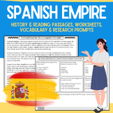 Spanish Empire Packet: No-Prep Informational Passages, Wor