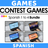 Spanish End of Year Activities - Contest Games - Last Week