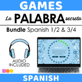 Pasapalabra Bundle - Revision Game Activity for Spanish 1,