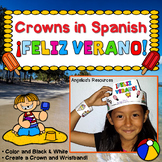 Spanish End of the Year Activities | Crowns  and Wristband