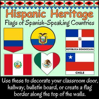 hispanic flags banner
