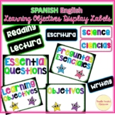 Spanish English Learning Objectives Objetivos de aprendiza