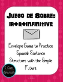 Spanish Envelope Game with the Simple Future /  Ir a + infinitive