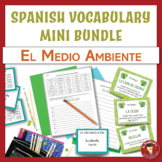 Spanish Environment Vocabulary Mini Bundle - El medio ambi