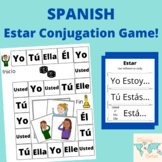 Spanish "Estar" Conjugation Board Game (Yo, Tú, Usted, Él,