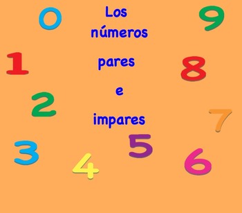 Preview of Spanish Even and Odd Numbers Smart Board Activities (Números pares e impares)