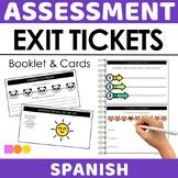 Spanish Exit Tickets - Booklet and Exit Slips Format - Spa