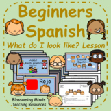 Spanish Eye and Hair Color Lesson