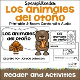 Spanish Fall Reader & Activities Autumn Animales del otoño