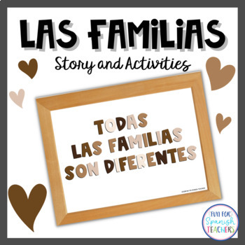 Preview of Family in Spanish - La Familia - Story and Extension Activities
