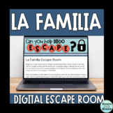 Spanish Family La Familia Digital Escape Room