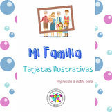 Spanish Family Members Flash Cards Familia Tarjetas Ilustr