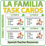 Spanish Family Members - Task Cards