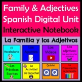 Spanish Family, Ser & Adjectives Interactive Digital Noteb
