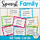 La Familia (The Family) Spanish Task Cards