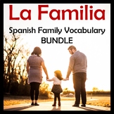 Spanish Family - Vocabulary Bundle - Activities, Games, Pr