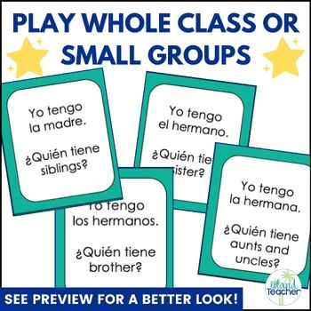 Spanish Places Location Vocabulary Game  Yo Tengo, Quién tiene I have, who  has? - Classful