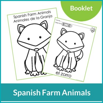 Spanish Farm Animals Booklet Animales de la Granja by Stacy Harrison Inc
