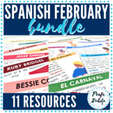 Spanish February Resource Activity Bundle