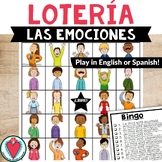 Spanish Feelings Emotions  Bingo Game Lotería - Adjectives