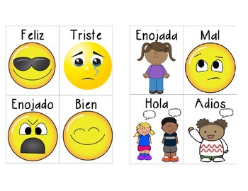 Spanish Feelings PPT and activities included by glcalle | TpT