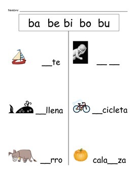 Ba Be Bi Bo Bu Chart