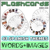 Spanish Flash Cards Vocabulary Worksheets Puzzles SpEd Spe