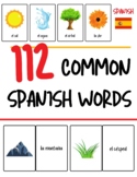 Spanish Flashcards - 112 Common Spanish Words - Spanish Vo