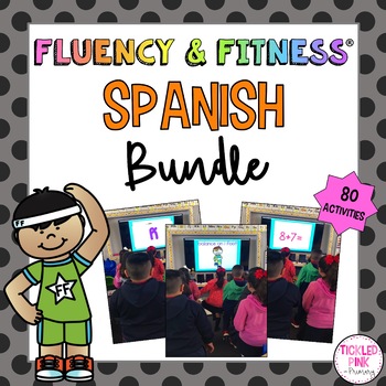 Preview of Spanish Fluency & Fitness® Brain Breaks BUNDLE