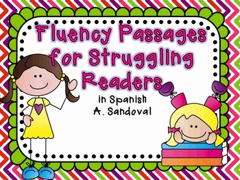 Preview of RTI Spanish Fluency Passages for Struggling Readers
