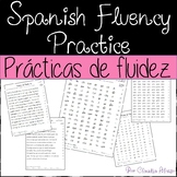 Spanish Fluency Practice Pages (Prácticas de fluidez)