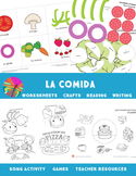 All about Food {Spanish printable worksheets, games and crafts}