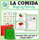 Spanish Food - La Comida: Fun Shopping Activity to Practic