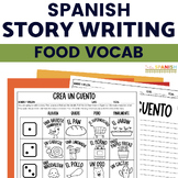 Spanish Food Vocab Writing Activity Roll a Story La Comida