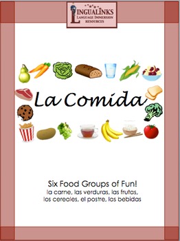 Preview of Spanish Food Vocabulary - La Comida