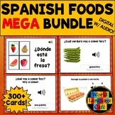 Spanish Foods Drinks Boom Cards Spanish Digital Flashcards
