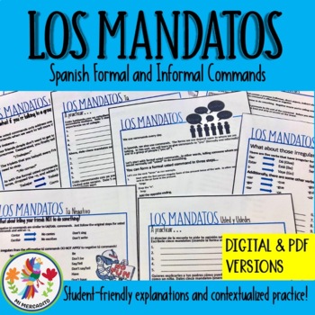 spanish commands packet